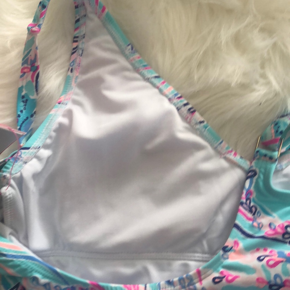 Lilly Pulitzer Riya One Piece Swimsuit NWT Sz 2 - Picture 7 of 10